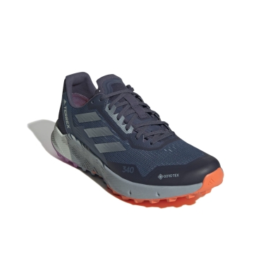 adidas Trail-Laufschuhe Terrex Agravic Flow 2 GTX (wasserdicht, atmungsaktiv) stahlblau Herren